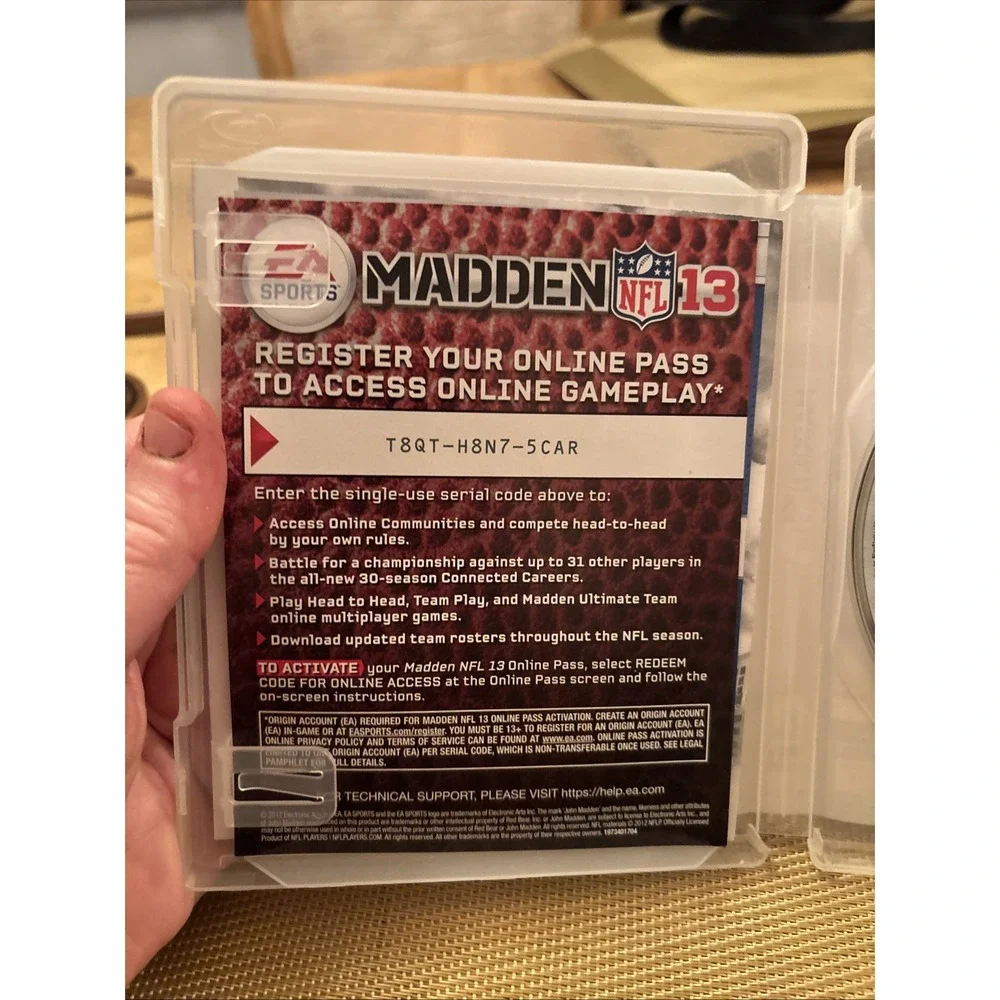N/A madden nfl